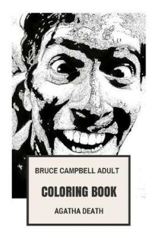 Cover of Bruce Campbell Adult Coloring Book