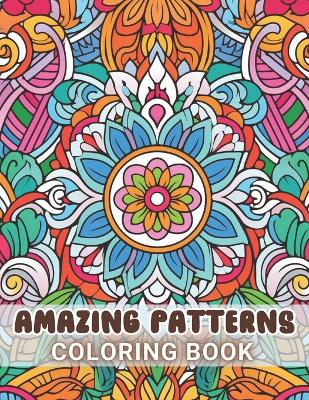 Book cover for Amazing Patterns Coloring Book