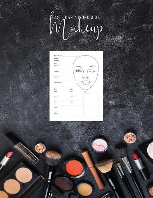 Book cover for Makeup Face Charts Workbook