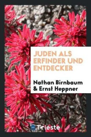Cover of Juden ALS Erfinder Und Entdecker