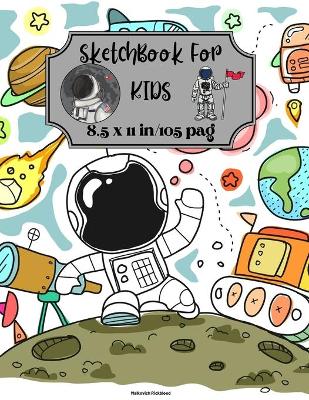 Book cover for Sketchbook for Kids