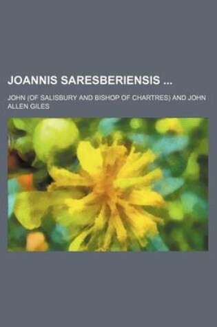 Cover of Joannis Saresberiensis (3)