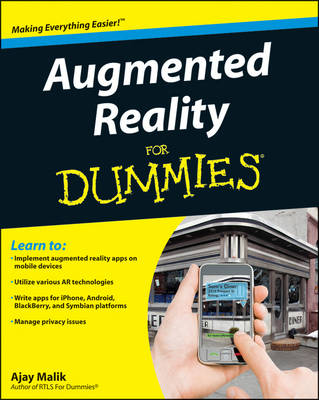Book cover for Augmented Reality For Dummies