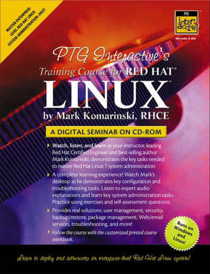 Cover of PTG Interactive's Training Course for Red Hat Linux