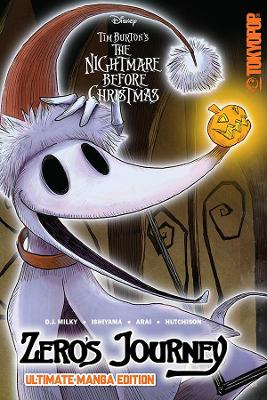 Book cover for Disney Manga: Tim Burton's The Nightmare Before Christmas — Zero’s Journey (Ultimate Manga Edition)
