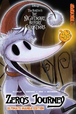 Book cover for Disney Manga: Tim Burton's The Nightmare Before Christmas - Zero's Journey (Ultimate Manga Edition)