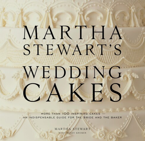 Book cover for Martha Stewart's Wedding Cakes