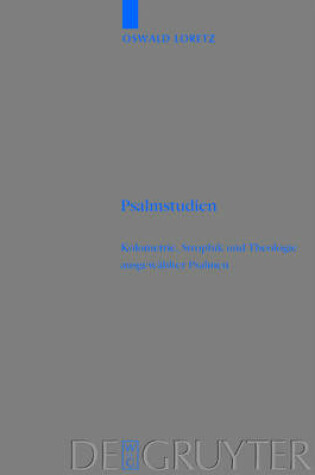 Cover of Psalmstudien