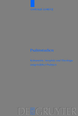 Cover of Psalmstudien