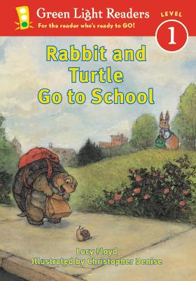 Book cover for Rabbit and Turtle Go to School