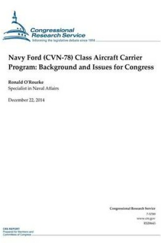 Cover of Navy Ford (CVN-78) Class Aircraft Carrier Program