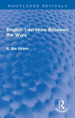 Book cover for English Literature Between the Wars