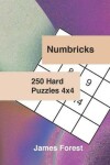 Book cover for 250 Numbricks 4x4 hard puzzles