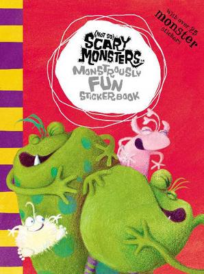 Book cover for Monstrously Fun Sticker Book