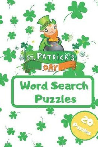 Cover of St. Patrick's Day Word Search Puzzles