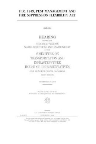 Cover of H.R. 1749