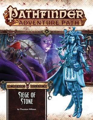 Book cover for Pathfinder Adventure Path: Ironfang Invasion Part 4 of 6 – Siege of Stone