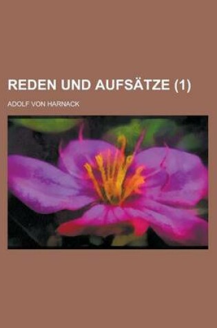 Cover of Reden Und Aufstze (1-2)