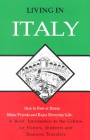 Book cover for Living in Italy