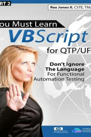 Cover of (Part 2) You Must Learn VBScript for Qtp/Uft (FC)