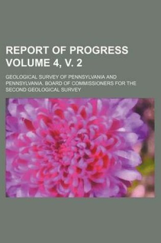 Cover of Report of Progress Volume 4, V. 2