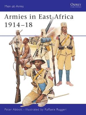 Book cover for Armies in East Africa 1914-18