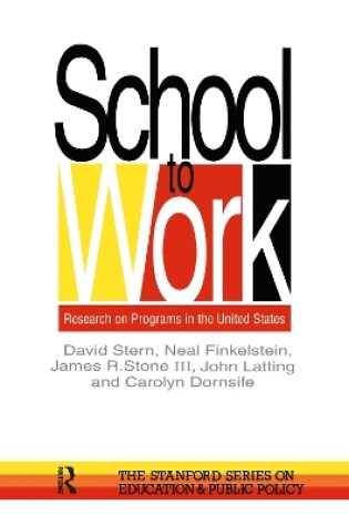 Cover of School To Work