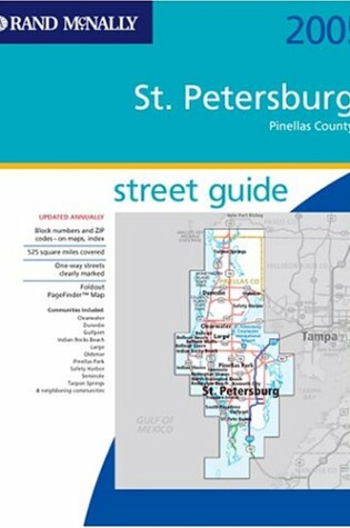 Cover of Streetfinder-St. Petersburg/Pinellas Co. 2005