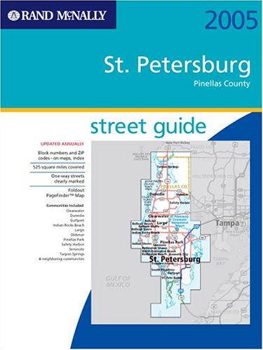 Book cover for Streetfinder-St. Petersburg/Pinellas Co. 2005