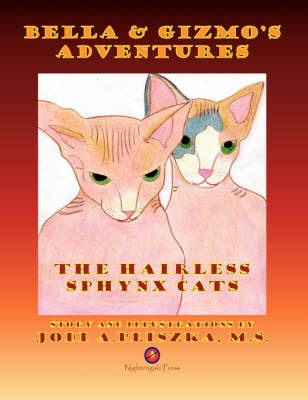 Book cover for Bella and Gizmo's Adventures - The Hairless Sphynx Cats