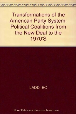 Cover of Transformations of the American Party System