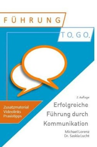 Cover of Erfolgreiche Führung durch Kommunikation