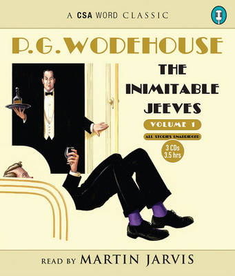 Book cover for The Inimitable Jeeves, Volume 1