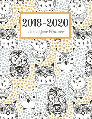 Book cover for 2018 - 2020 Three Year Planner