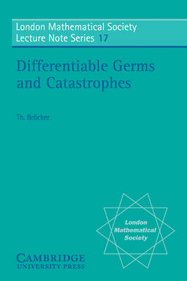 Book cover for Differentiable Germs and Catastrophes