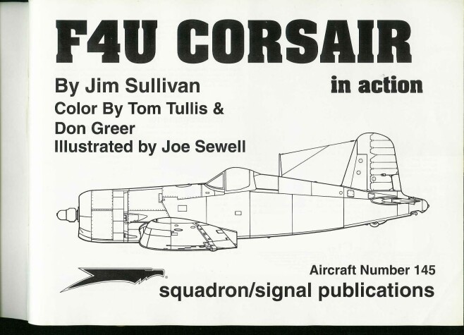 Book cover for F 4U Corsair