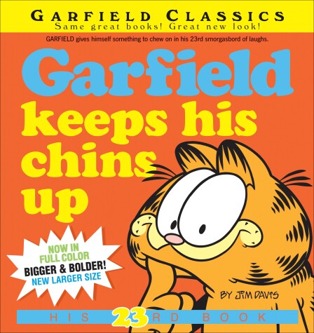 Book cover for Garfield Keeps His Chins Up