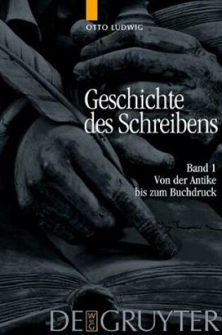 Cover of Von der Antike bis zum Buchdruck