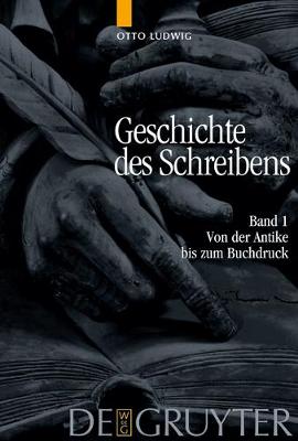 Book cover for Von der Antike bis zum Buchdruck