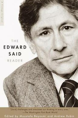 Cover of The Edward Said Reader