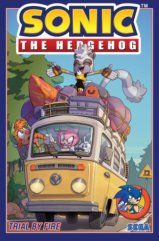 Cover of Sonic the Hedgehog, Vol. 12: Trial by Fire