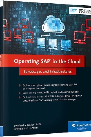 Cover of Operating SAP in the Cloud