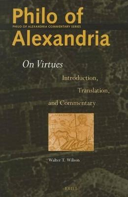 Book cover for Philo of Alexandria: On Virtues