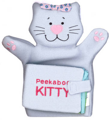 Book cover for Peekaboo Kitty: A Hand-Puppet Cloth Book!