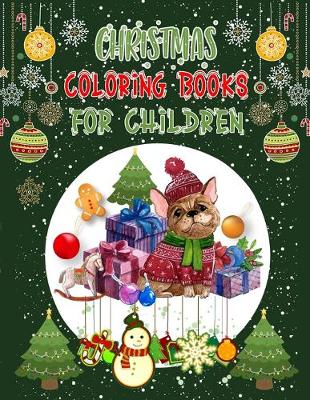 Book cover for Christmas Coloring Books For Children