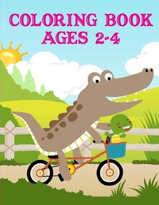 Cover of Coloring Book Ages 2-4