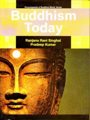 Book cover for Buddhism Today (Encyclopaedia of Buddhist World Series)