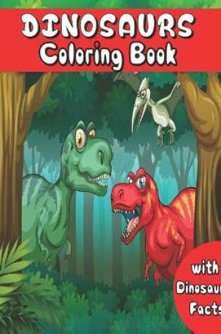 Cover of Dinosaurs Coloring Book