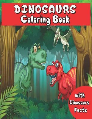 Book cover for Dinosaurs Coloring Book