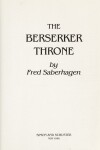 Book cover for The Berserker Throne